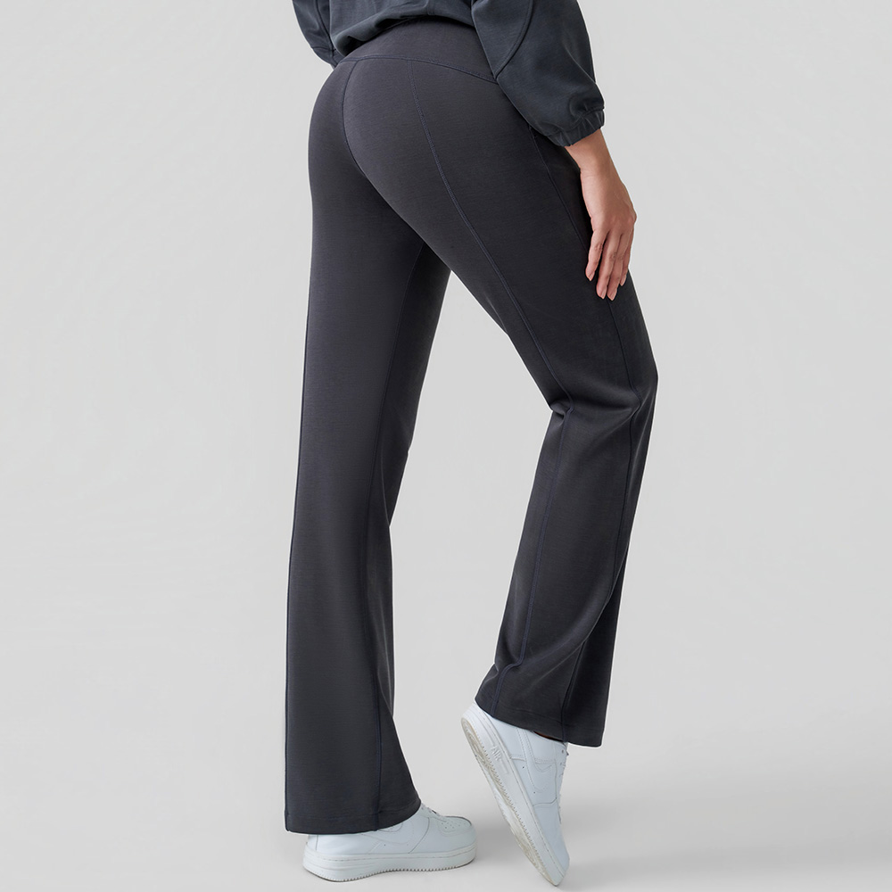 Air Layer Straight-Leg Casual Pants
