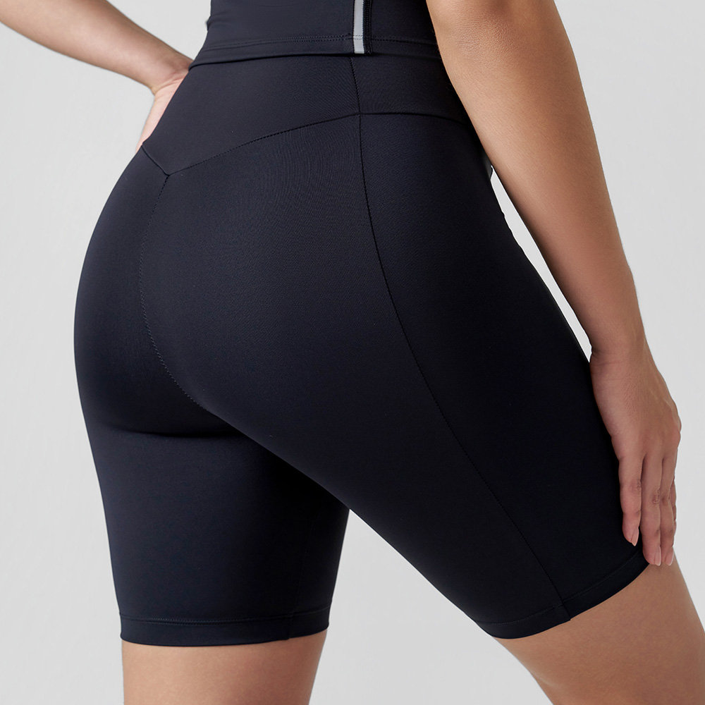 High-Waisted Structured Shorts