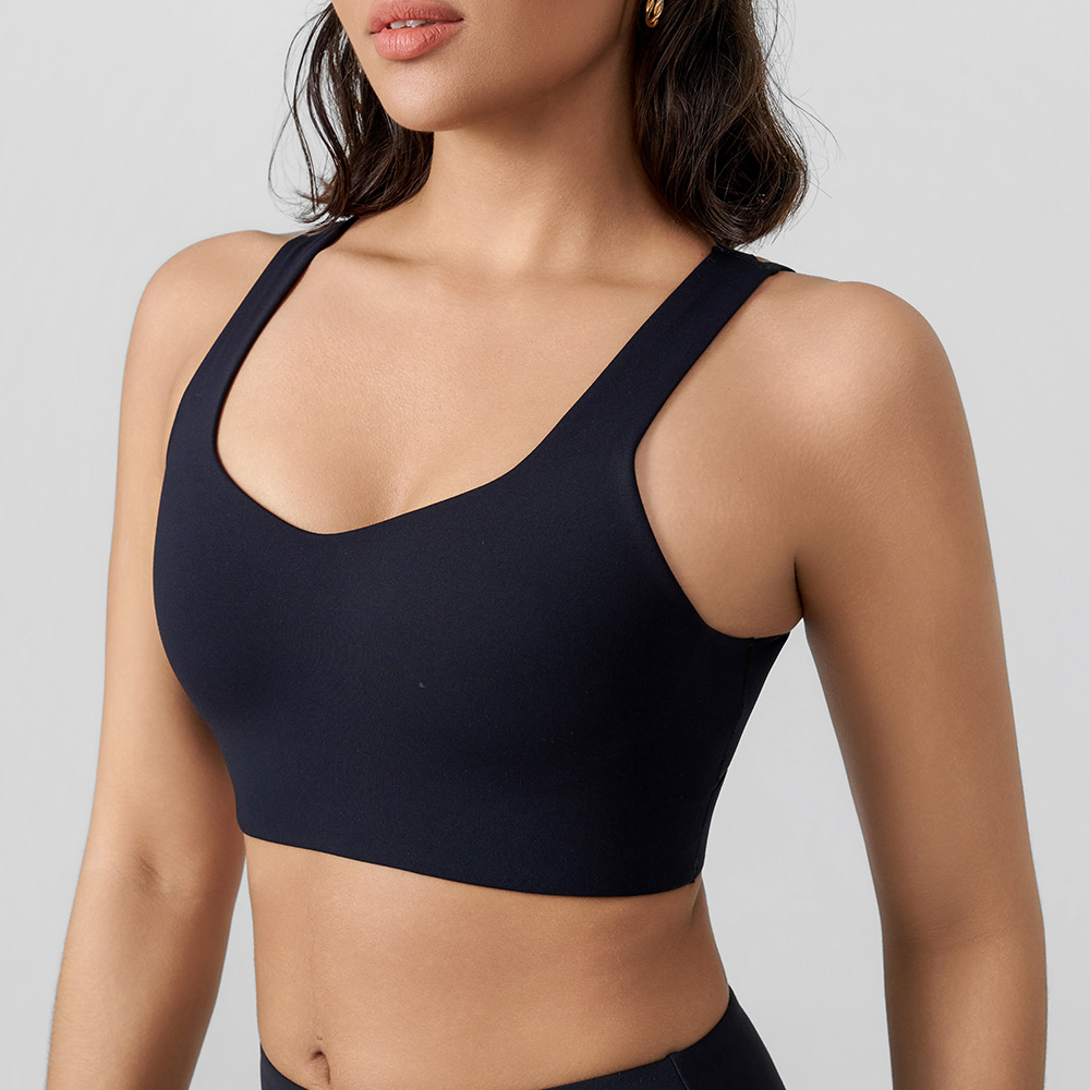 Crisscross Backless Sports Bra