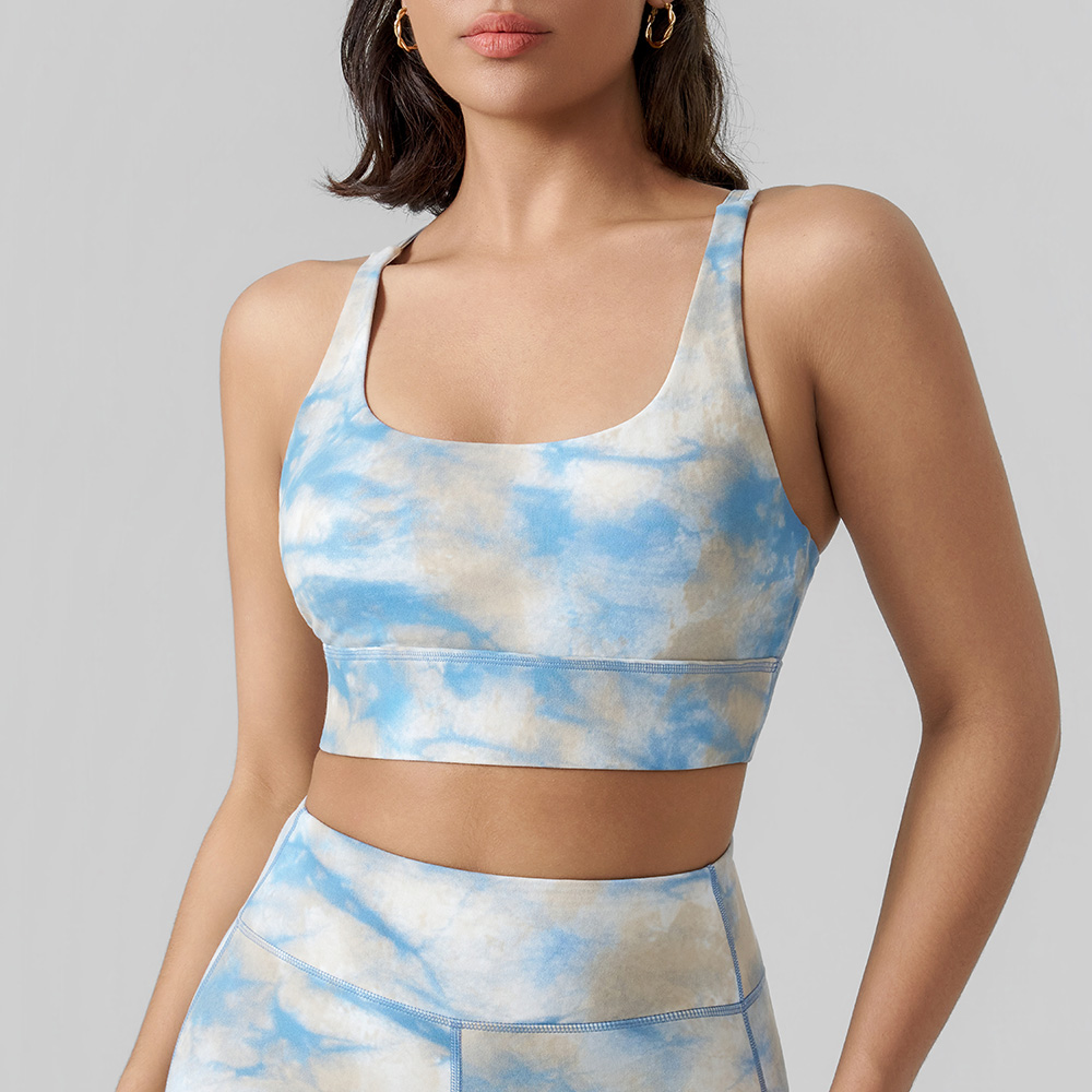 Medium Support Crisscross Back Sports Bra